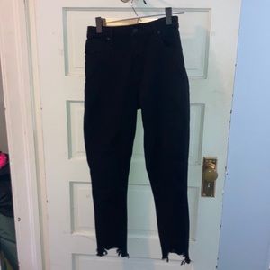 NWOT Abercrombie & Fitch Curve Love High Rise Skinny Ankle 27R